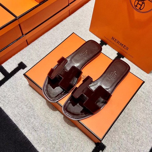 에르메스 올수공 오란 슬리퍼 샌들 페이던트 32